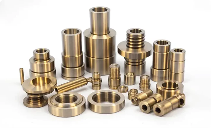 CNC machine cutting metal