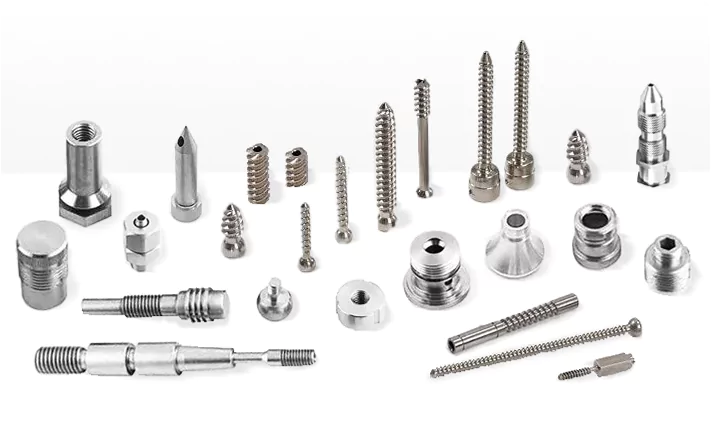 CNC machine cutting metal